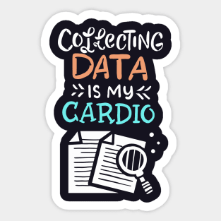 Collecting data Sticker